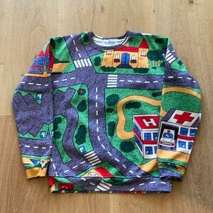 Colorful sweater unisex